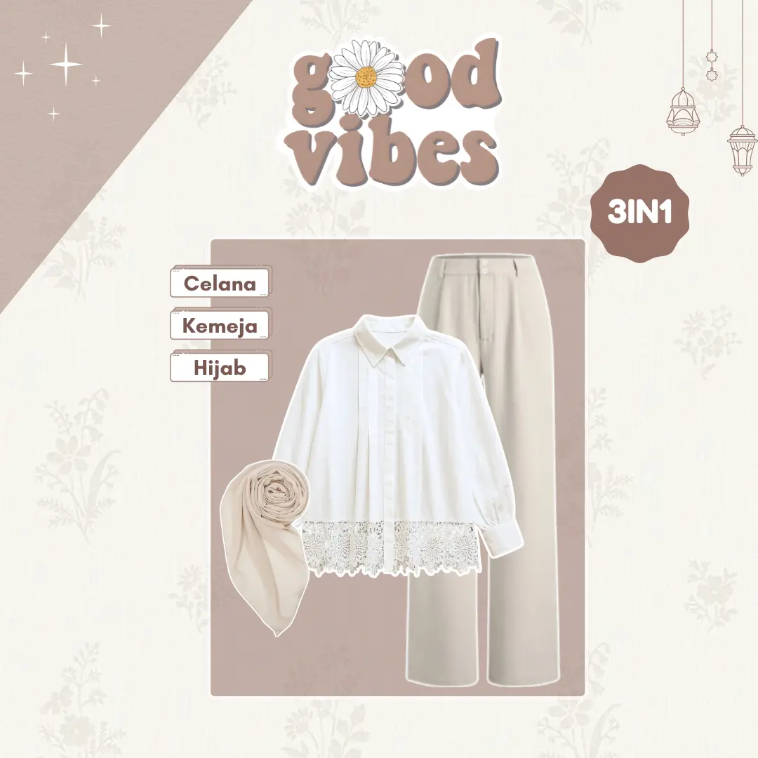 Oneset 3in1 Celana