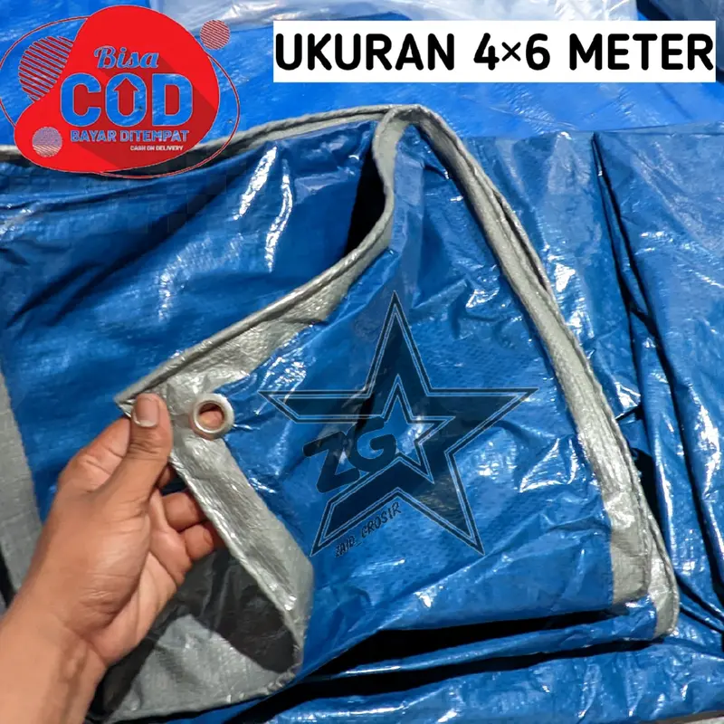 TERPAL WATERPROOF UKURAN 3×5, 4×5, 5×6, 4×6 JEMURAN MULTIFUNGSI BISA DI PAKAI KEMBALI ANTI JAMUR, TAHAN PANAS DAN HUJAN a12 Tali 4