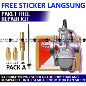 (PAKET) KARBURATOR KEIHIN + REPAIR KIT PWK 24 26 28 30 32 34 KARBU SMASH SHOGUN SKYWAVE MX KING CPO BEAT VARIO MIO MEGAPRO KLX SUPRA BYSON NINJA SOUL SATRIA TIGER MJ PJ JARUM PARKIT MAIN JET PILOT SCORPIO