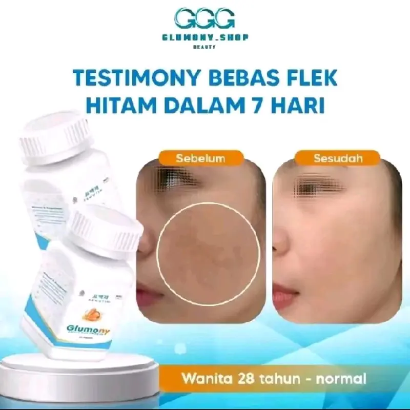 (per10capsul) Glumony Extra 10x Pencerah Memutihkan (Original) 2