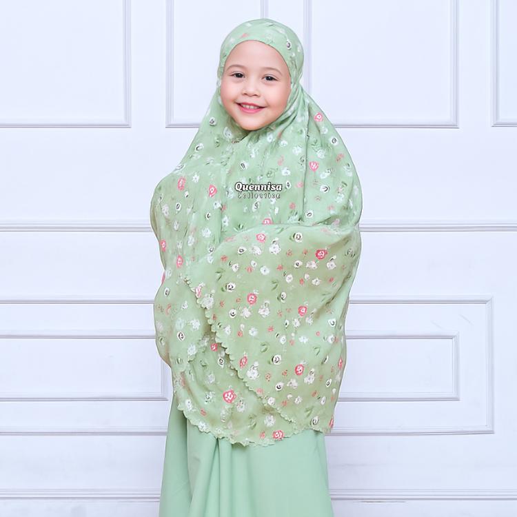 Mukena Anak Perempuan Motif Terbaru Usia 7-15 Tahun