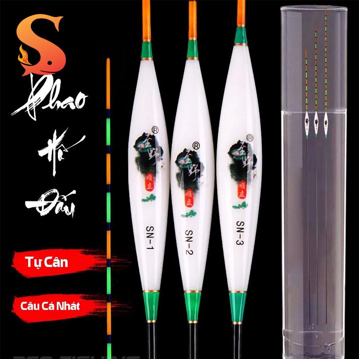  Phao Câu Đài Hố Đấu 9 Nấc Tự Cân Phao Câu Cá Chất Lượng Giá Tốt PC-04 