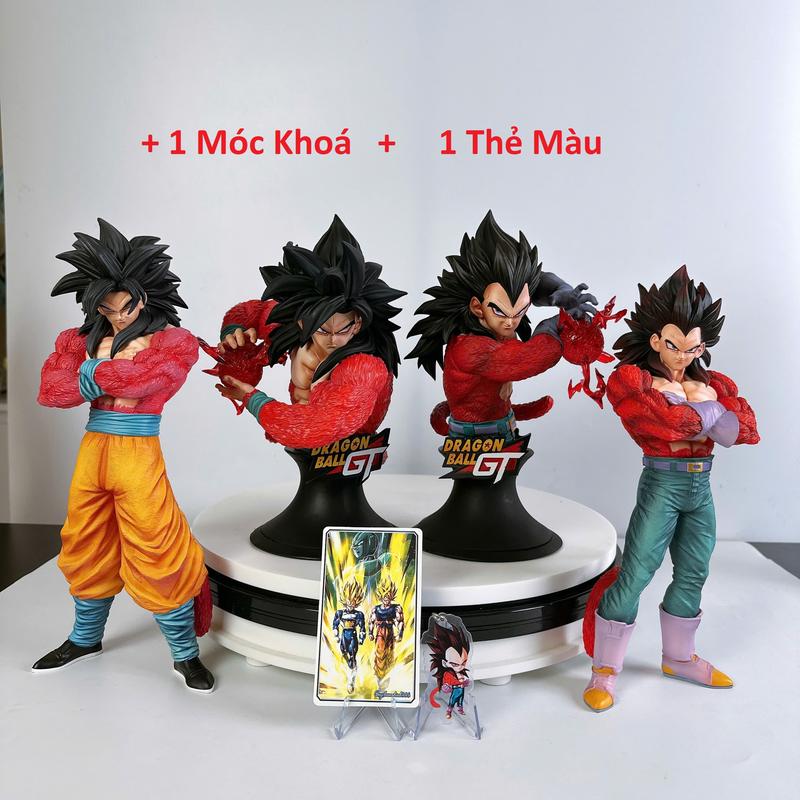 Mô Hình Goku SSJ4 ,Songoku Siêu Saiyan Cấp 4 Trong Dragonball cao 32cm JT Studio Ongchumohinh MH598 Toy Đồ Chơi