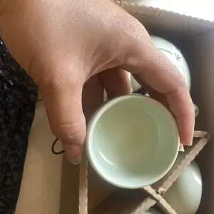 Teko Cangkir Teh Set / Chinese Tea Set Ceramic Free Gift Box