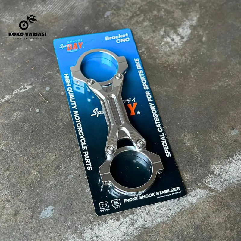Borgol Skok Ninja As 33 Shock Depan Ninja RR Vixion Scorpio Full CNC Import Stabilizer Skok Ninja 5