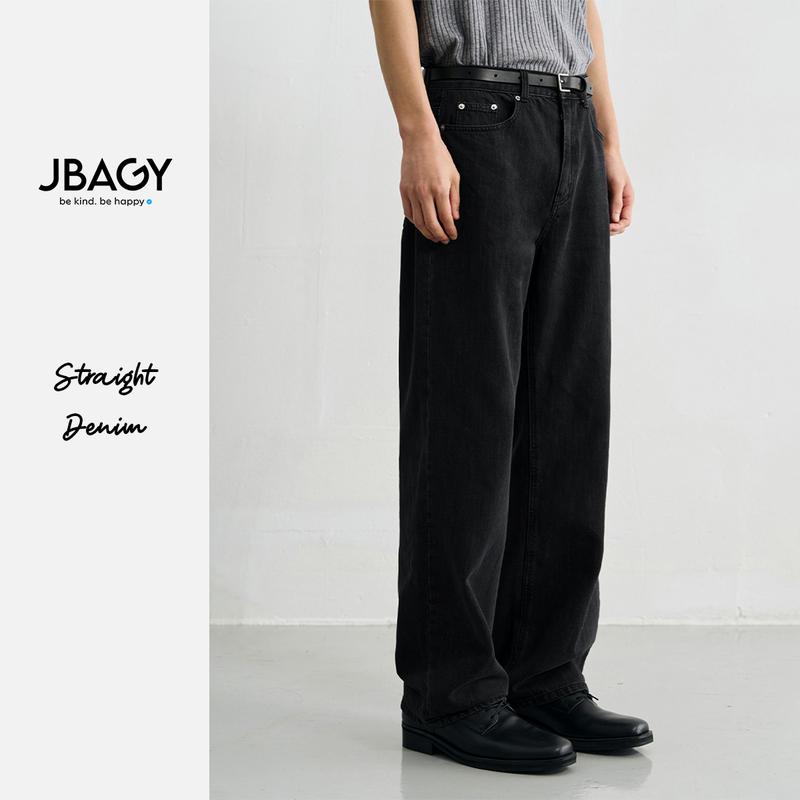 New Arrivals | Quần Jean ống đứng JBAGY Wide Straight Jean chất liệu Denim Cotton cao cấp - JJ0101