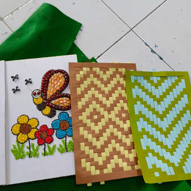 Anyaman Kertas SUDAH JADI SEO 1