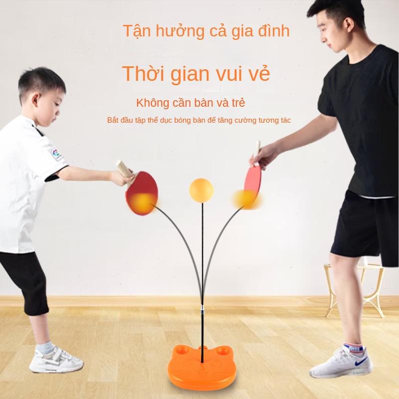  Đồ chơi đánh bóng bàn luyện phản xạ cho bé tập đánh bóng pickle ball kèm 2 vợt gỗ và 3 quả banh cho trẻ vận động cùng bạn bè và cha mẹ 