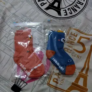 Kaos Kaki Antislip Anak Mid Length Model Animal Animal Nyaman