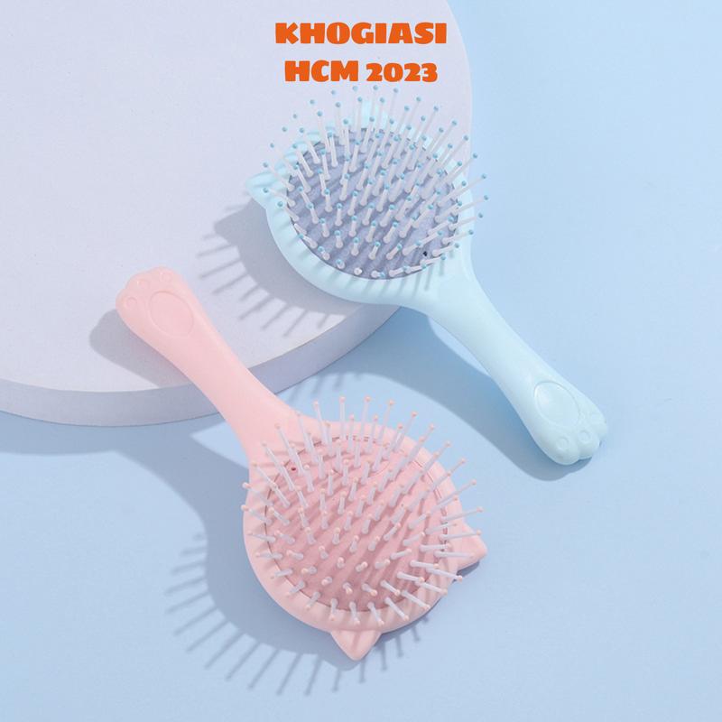  Lược Chải Tóc 2in1 Kèm Gương Massage Có Đệm Khí 