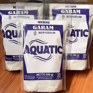 Garam Aquatic 3pcs 500gr (3x500gr) Beryodium Bumbu Dapur Halus Putih Bersih Masak Uyah Salt Rempah Masakan Penyedap Garam Masak