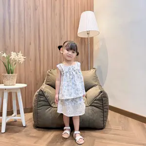 SENA - Oneset Mix Embroidery Bahan Elora Premium Anak Perempuan Balita Baby Newborn 0-7 tahun Premium Cantik - Lopika