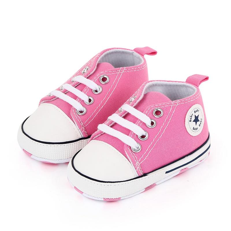 Product Introduction of Baby Boys and Girls Casual Soft Sole Sports Shoes Classic Kids First Walkers Sneakers 84