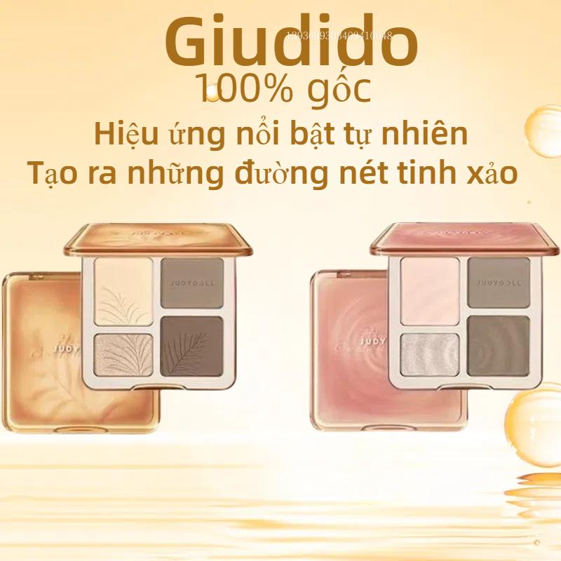 Bảng Highlight Và Tạo Khối Judydoll 4 Màu 9g Highlight & Contour Palette | HASAKI BEAUTYIENAY