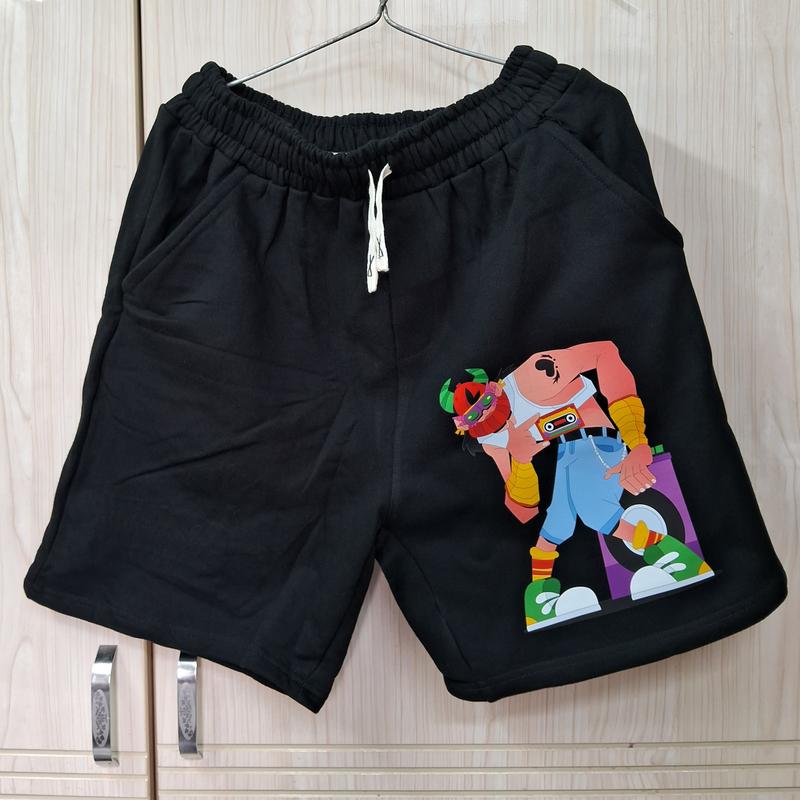 Quần short đùi nam Basic trơn - in hình tự chọn - cạp chun – dây rút – vải dày mềm thoáng mát xưởng VN