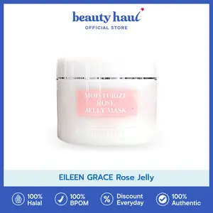 EILEEN GRACE Rose Jelly - Moisturize Rose Jelly Mask | Masker Wajah Untuk Jerawat, Bruntusan, Bekas Jerawat