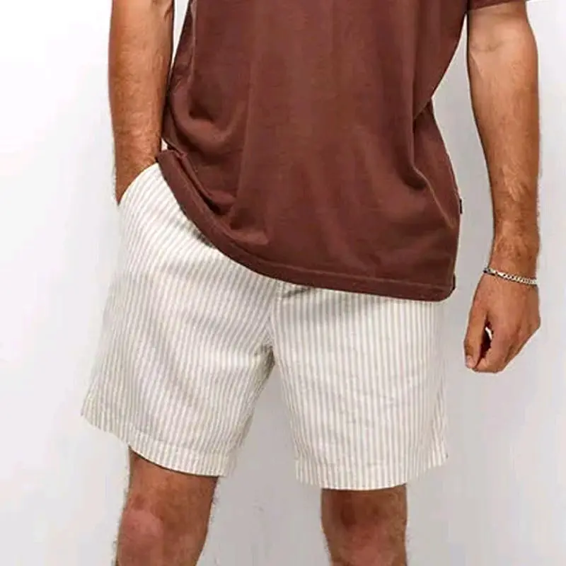 Celana 3Pcs 100Ribu, Broadshort Corduroy Premium Distro Polos Pendek Pria Surfing Santai Casual Shorts Biru Coklat Hitam Karet Merah Panjang Melar Cowok Wanita Twill Garis 5