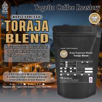 Gambar KOPI ESPRESSO TORAJA BLEND 80% ARABICA 20% ROBUSTA | BEAN GROUND BIJI BUBUK TAGETTO COFFEE - 200GR, MEDIUM DARK ROAST, BIJI KOPI dari Tagetto Coffee Roastery Kota Depok 1 Tokopedia