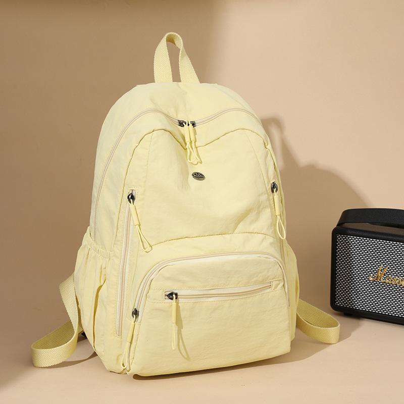 Ba lô nữ siêu nhẹ chống nước, chất liệu nylon/vải Oxford, phong cách thoải mái, phù hợp cho du lịch, dung tích lớn, dành cho cả nam và nữ