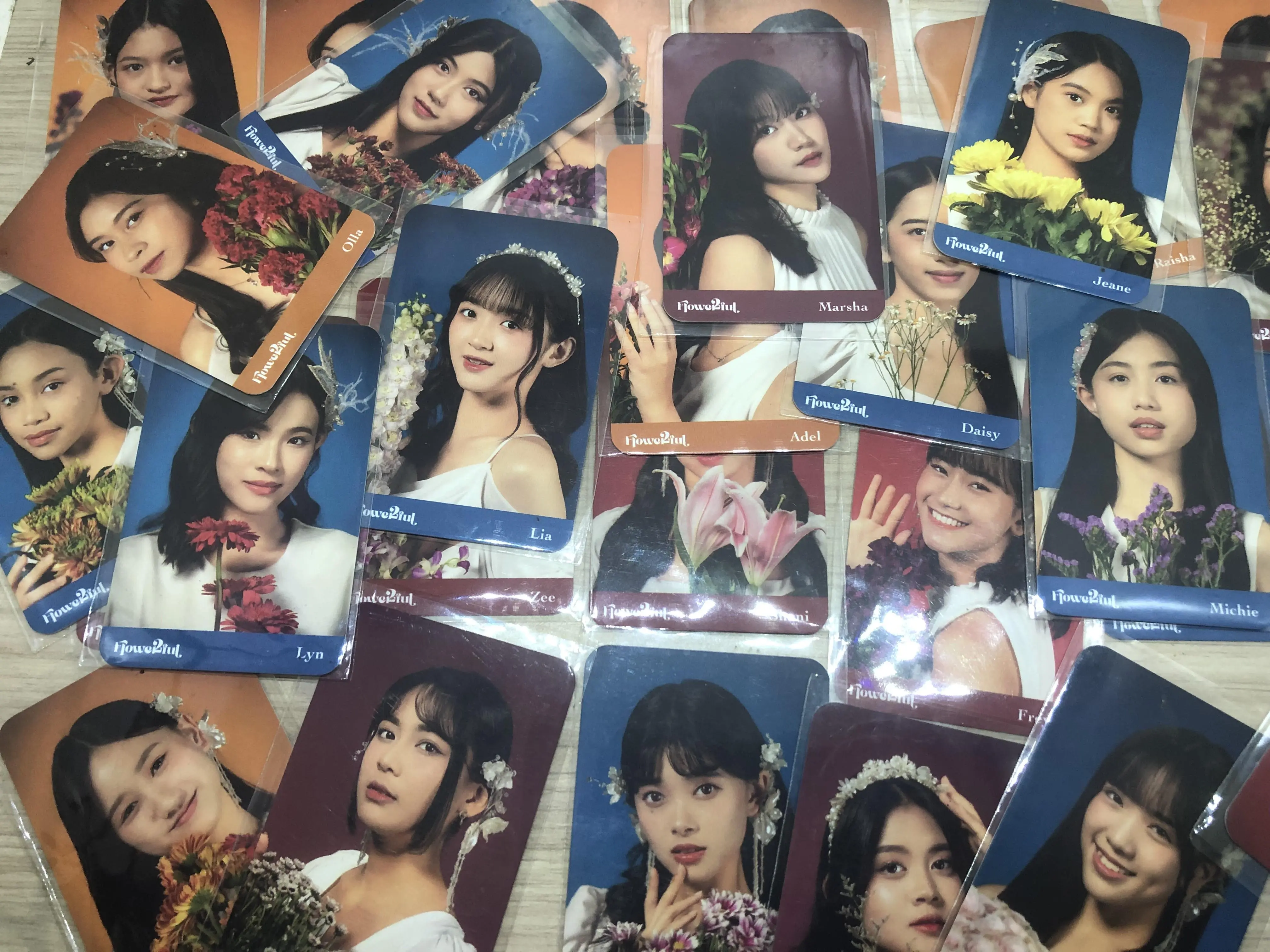 PHOTOCARD JKT48 FLOWERFULL OFC 100%
