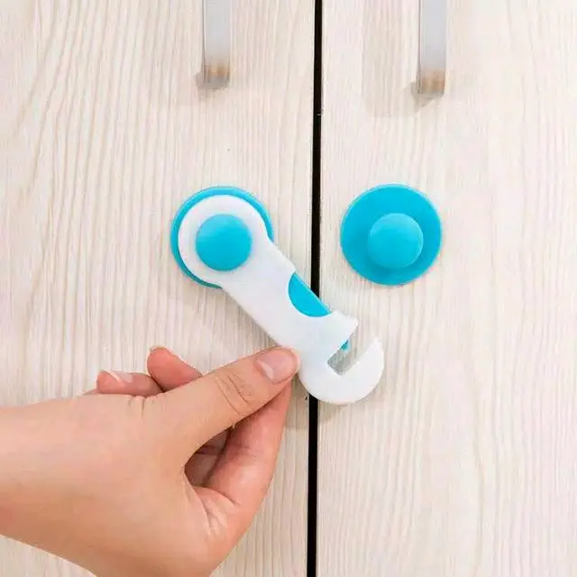 Pengaman Pintu Laci Safe Lock Pengunci Pintu Lemari Baby Safety Lock 3