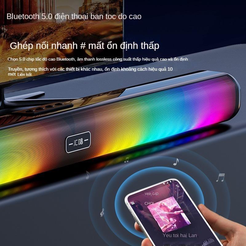 Loa Bluetooth không dây Kết Nối ổn định và nhanh chóng, 8 đơn vị âm thanh, Hiệu Ứng Âm Thanh Quanh 360 Độ, Đi Kèm Với Hai Micro, Thích Hợp Cho K Bài Hát, TV, Máy Tính Điện Thoại Di Động Âm Thanh Trực Tiếp, Âm Thanh hấp dẫn Để Nghe Nhạc Của Loa 6