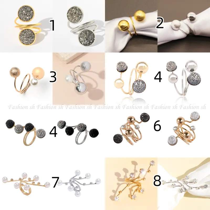 Vòng Khăn Quàng Cổ SH, Phụ Kiện Thời Trang Nữ Thời Trang, Khóa Cài Ruy Băng Thắt Lưng, Khóa Kẹp Khăn Trùm Đầu Hồi Giáo 1