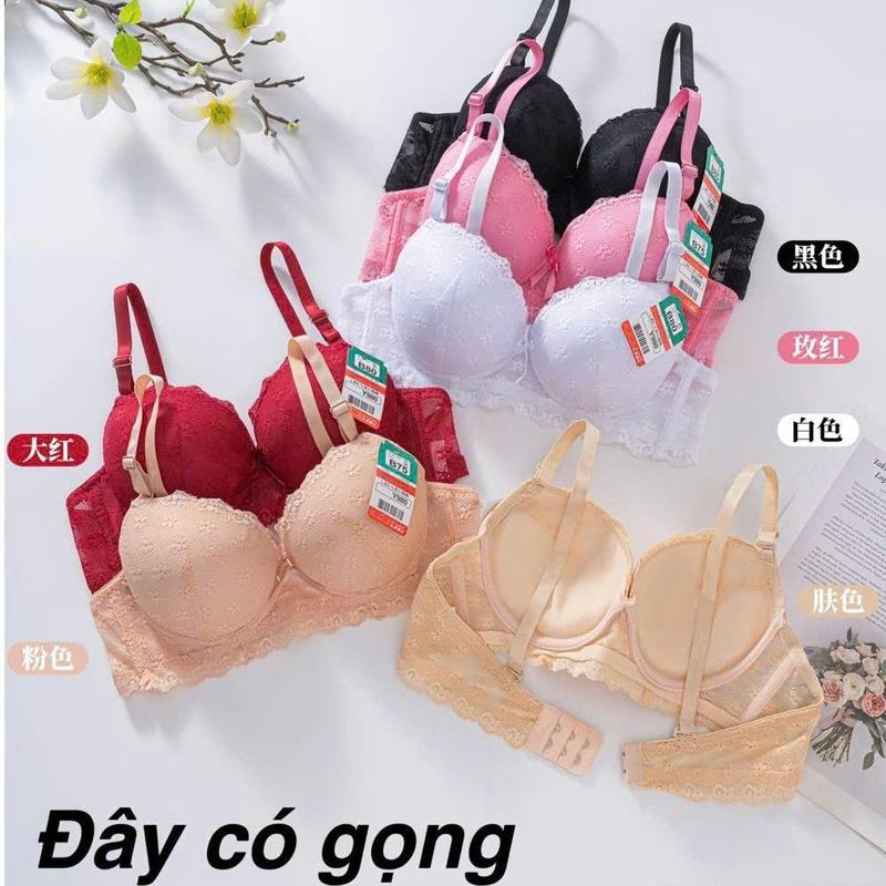  RM03 - Combo 3 áo ren mút dày 4cm điện ôm nâng đẹp Áo nâng v1 đẹp Nữ Bra Voan Voi Sen áo lót áo ngực áo ngực nữ 