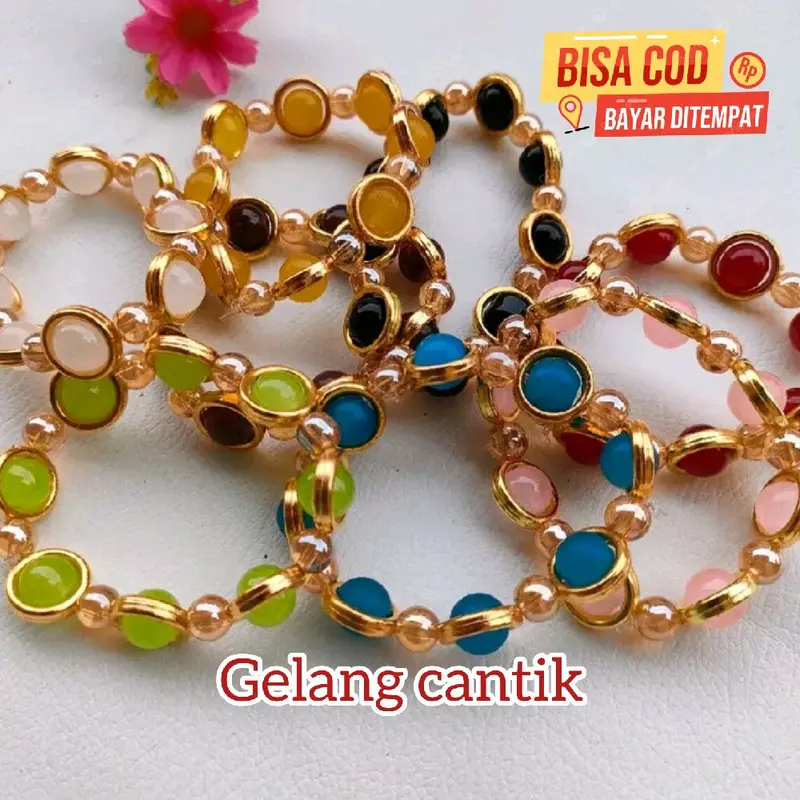 Gelang giok sintesis Gelang ring bulat Gelang murah Gelang Tangan 0