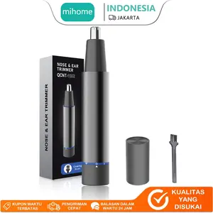 Nose Trimmer Premium - Anti Sakit, 360° Floating Blade, Cepat Rapi, Charging USB, Portable