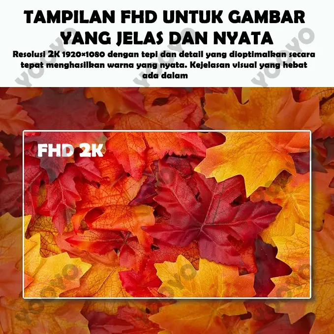 Terkini TV Digital 19 Inch TV LED HDR 10+ MEMC Dolby Audio DBX-TV FHD 2K 1080P 60HZ Televisi Murah 2
