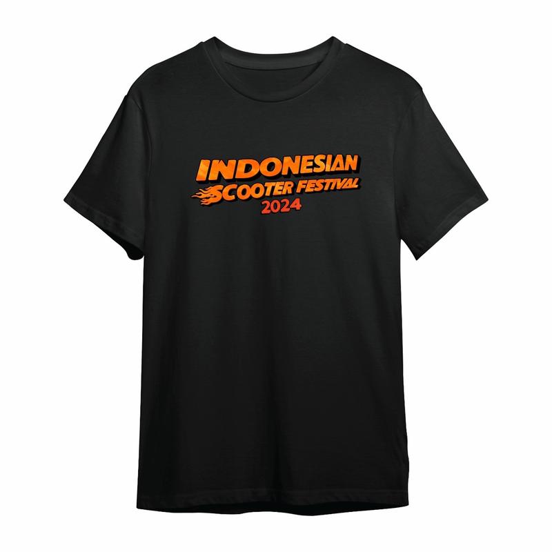 Kaos Jambore Nasional Jamnas 3 Vespa 2024 Lengam pendek Katun combad 2