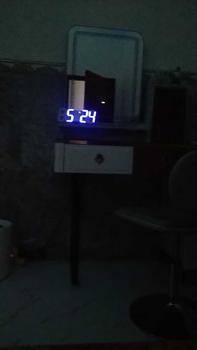 Product Review of Jam Dinding Digital LED 3D Modern/ Jam Dinding Digital / Jam Dinding LED / Jam Dinding Estetik / Jam Meja Led Digital + SUHU / Jam Meja Led from M**i M**n 0