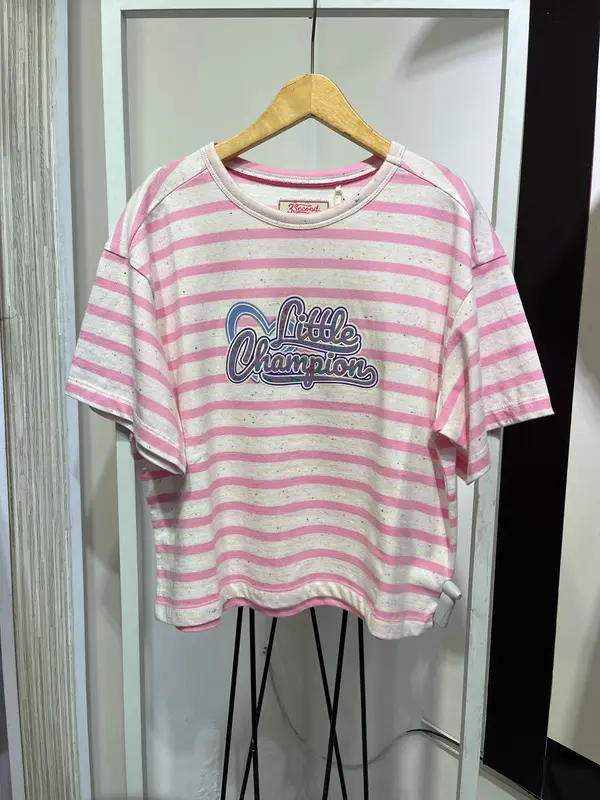 Kaos Anak Perempuan 3Second Lengan Pendek Regular Fit Katun Z03102322 0