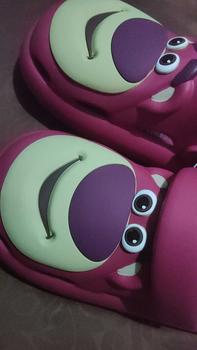 Product Review of Sandal Lotso Beruang Stroberi Sandal Kartun Lucu Shoes Sendal Wanita Karet Cewek Cowok from ℳ**ᥕ 2
