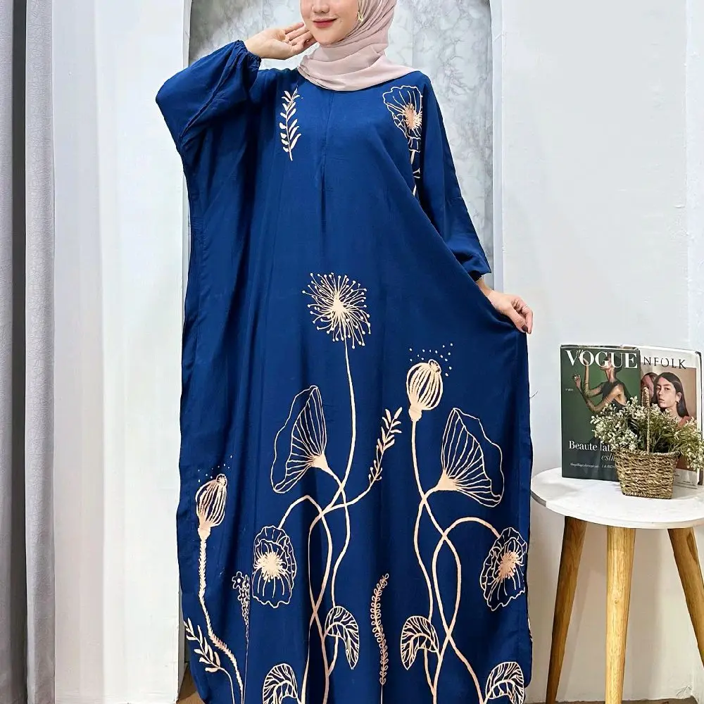 kaftan cinderella bunga cantik Muslim