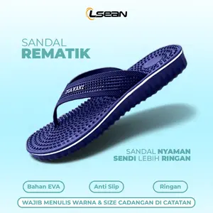 SANDAL KESEHATAN SANDAL REMATIK MENJAGA PERDARAN DARAH SANDAL ENAK 520-1 Pria Sendal
