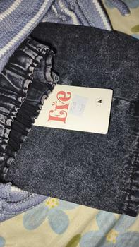 Product Review of Eve Kids - Celana Panjang Kulot Jeans Anak Perempuan Usia 4-13 Tahun Korean Style Premium - Bawahan  Highwaist Jeans Anak Cewek Tanggung from e**0 1