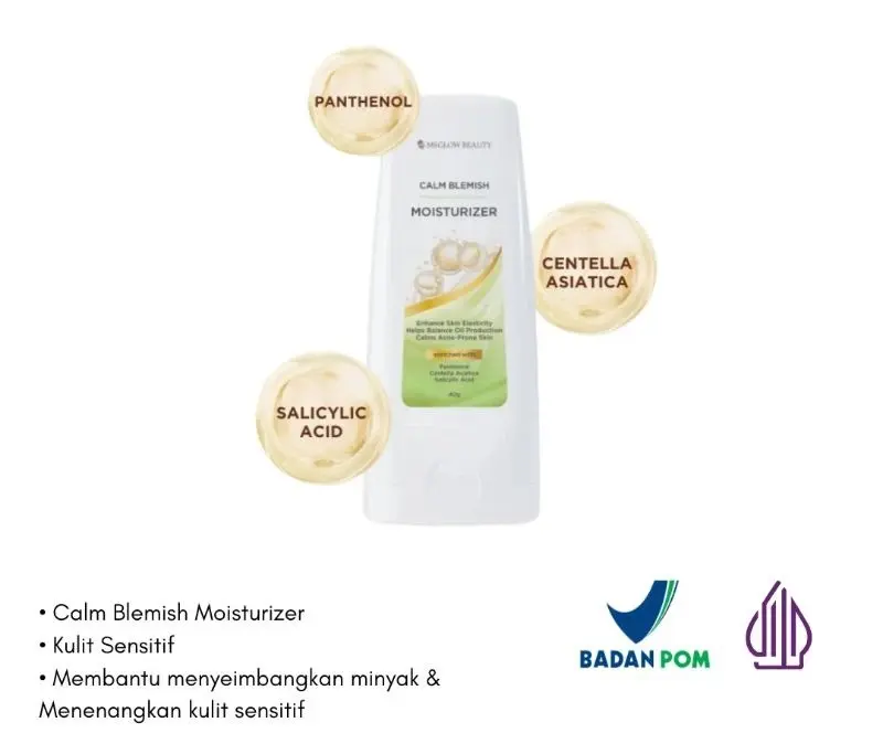 MS GLOW SYMWHITE 377 / CALM BLEMISH MOISTURIZER 40 GR ORIGINAL 1