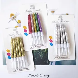 LILIN Pesta FANCY GLITTER Ulangtahun