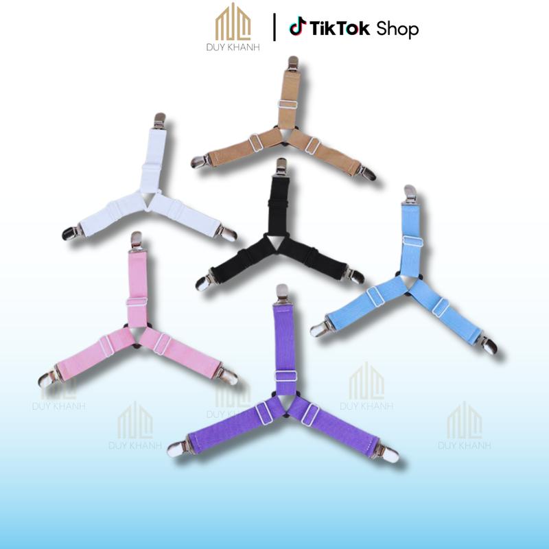 Bộ 4 Kẹp giữ cố định Ga Giường Drap Chống Xê Dịch DK68