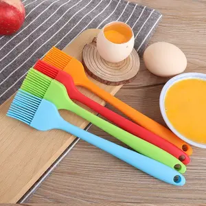 ECER 1 PCS Kuas Silikon Premium Food Grade BPA Free Small 16 Cm / 26 CM Silicone Brush Oil Brush Heat Resistant