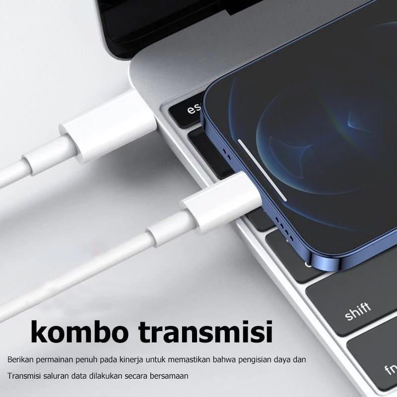 CHARGER IPHONE 20W FAST CHARGING USB C TO LIGHTNING CABLE GOOD QUALITY 4