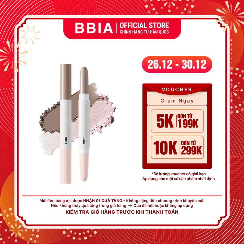 BBIA Bút tạo khối và bắt sáng 2 đầu đa năng BBIA Last Contour Stick 1.2g x 2 đầu