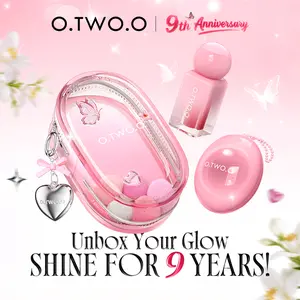 O.TWO.O Bloom Butterfly Jelly Set Soft-focus effect to hide fine lines, presenting a velvety matte finish  Infused with hydrolyzed sodium hyaluronate and white flower seed oil lip-nourishing essence for intense moisturization and nourishment of lips