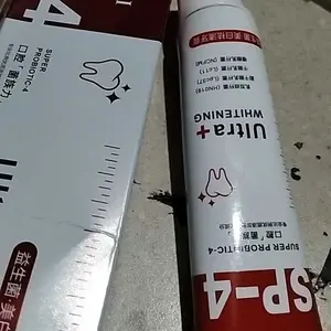 Whitening toothpaste Pasta Gigi Probiotik SP-4 Odol Pemutih Probiotik 120g Memutihkan Gigi Kuning Penghilang Karang Gigi Dan Pemutih Gigi Pembersih Gigi Berbusa Nafas Segar menyegarkan Menghilangkan plak dan gigi berlubang untuk pria dan wanita