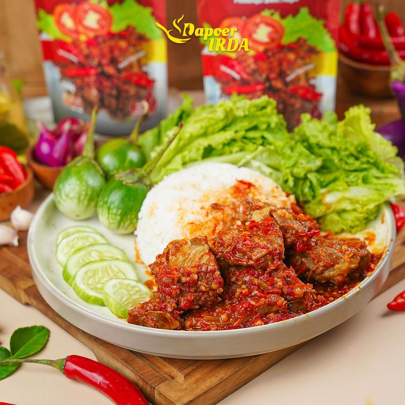 Dapoer Irda Oseng Mercon Iga Sapi raedy to eat 3