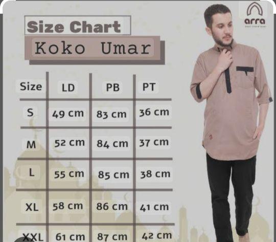 Product Introduction of S M L XL  XXL  XXXL  XXXXL  baju kemeja koko dewasa bahan katun poli  premium tebal adem nyaman di pakai Muslim Dewasa 0