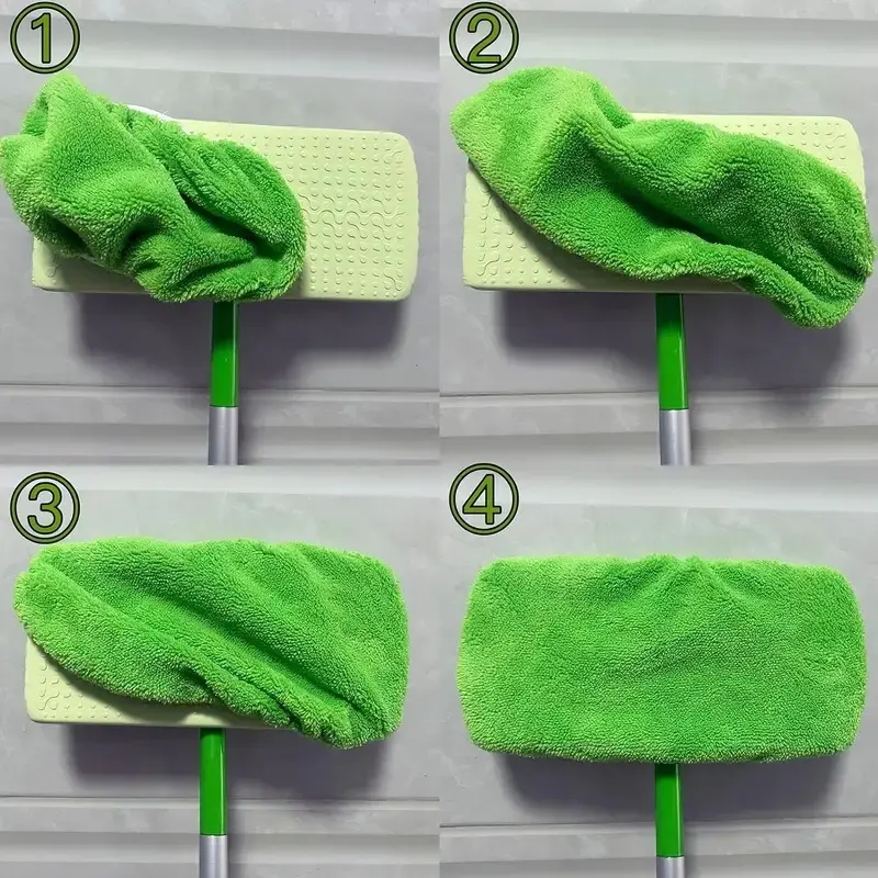 Refill Cover Sarung Kain Pel Lantai Microfiber for Flat Mop -Gray BISA COD 2