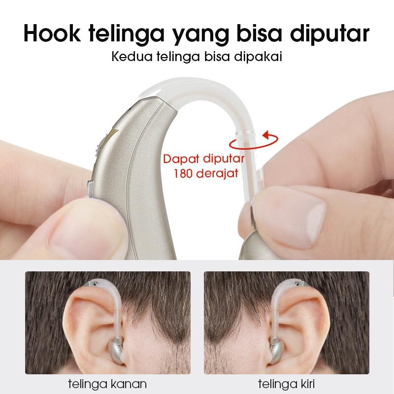 Product Introduction of Britzgo Alat Bantu Dengar asli rechargeable digital alat pendengaran telinga orang tua original Hearing aids mini usb charge hearing amplifier 0